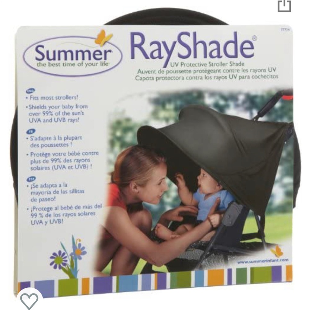 Ray shade  summer stroller shade